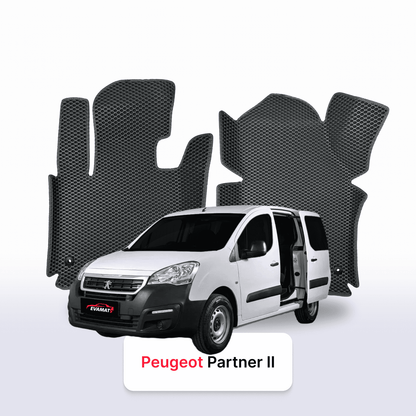 Fußmatten EVA für Peugeot Partner(MT) 2 gen 2008-2018 jahr MINIVAN TOUR
