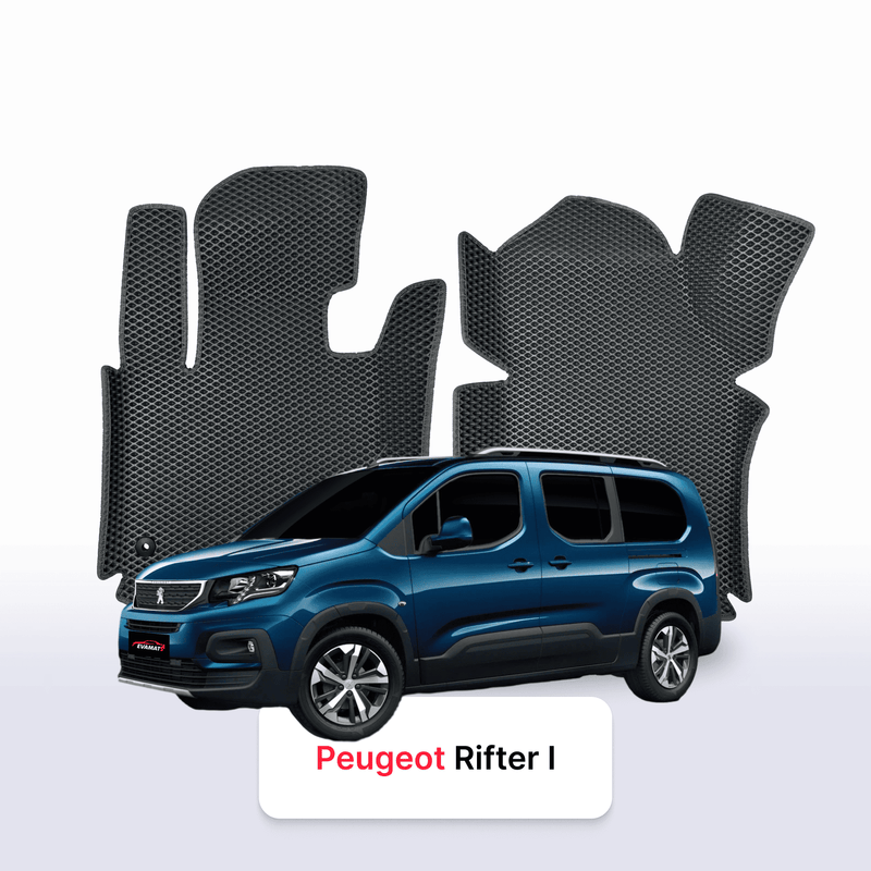 Fußmatten EVA für Peugeot Rifter(MT) 1 gen 2018-2028 jahr MINIVAN LONG
