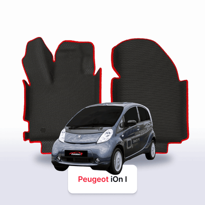 Fußmatten EVA für Peugeot iOn(AT) 1 gen 2010-2020 jahr Elektrisch SCHÄGHECK 5 türer