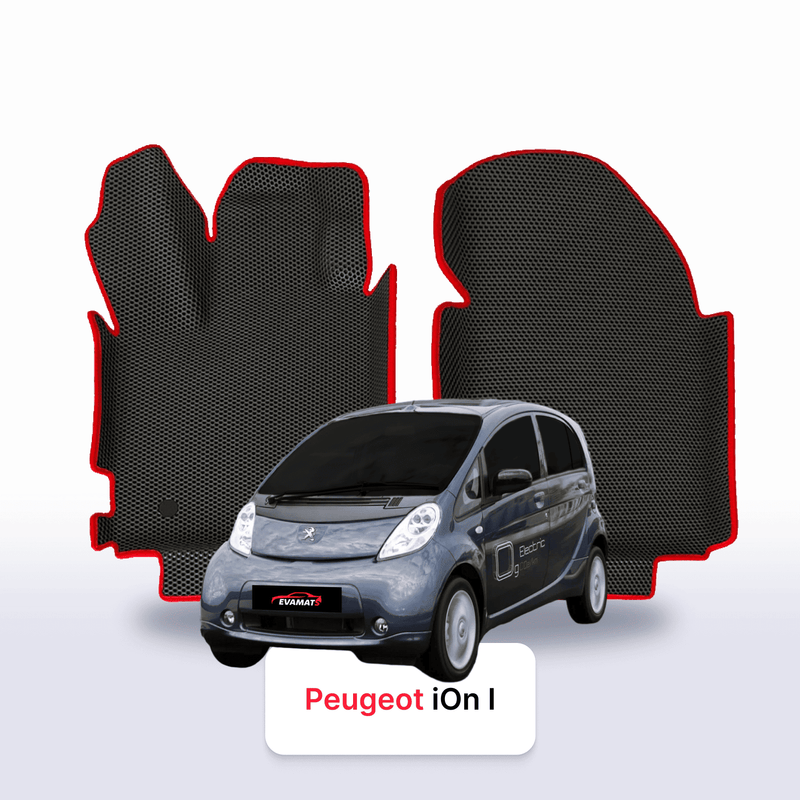 Fußmatten EVA für Peugeot iOn(AT) 1 gen 2010-2020 jahr Elektrisch SCHÄGHECK 5 türer