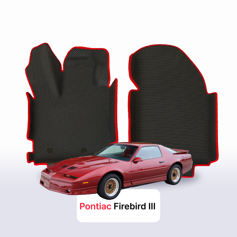 Fußmatten EVA für Pontiac Firebird 3 gen 1982-1992 Jahr COUPE