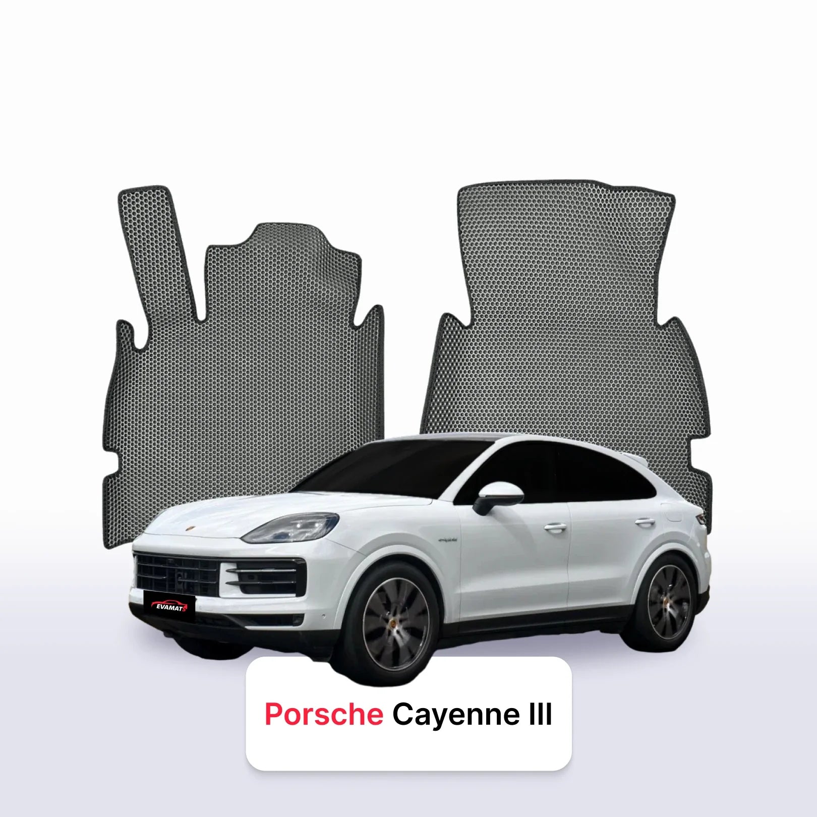 Fußmatten EVA für Porsche Cayenne 3 gen 2017-2026 jahr SUV COUPE