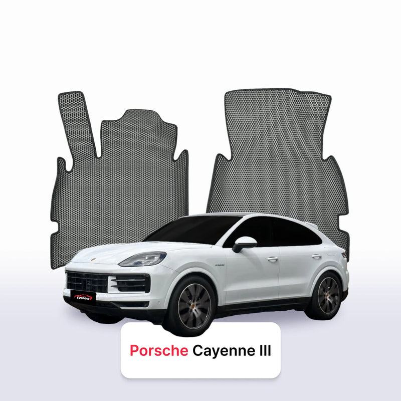 Fußmatten EVA für Porsche Cayenne 3 gen 2017-2026 jahr SUV COUPE