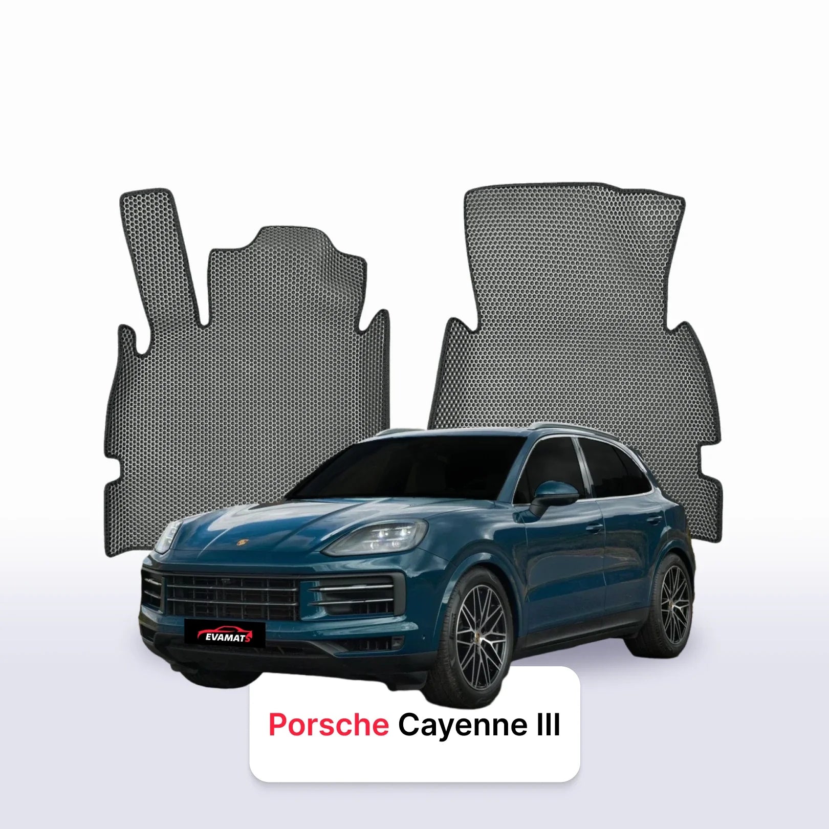 Fußmatten EVA für Porsche Cayenne 3 gen 2017-2026 jahr SUV