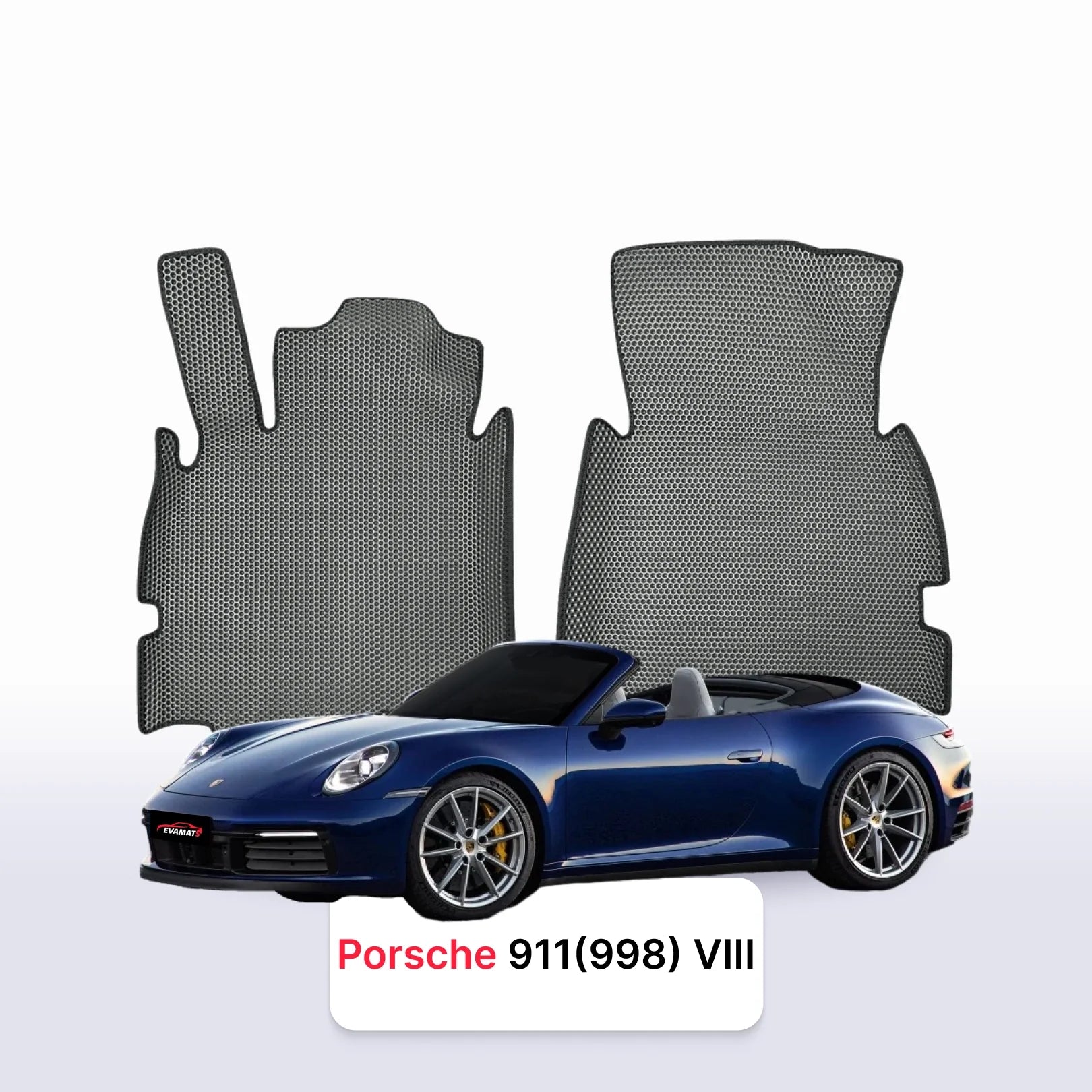 Fußmatten EVA für Porsche 911(992) 8 gen 2018-2028 jahr CABRIO