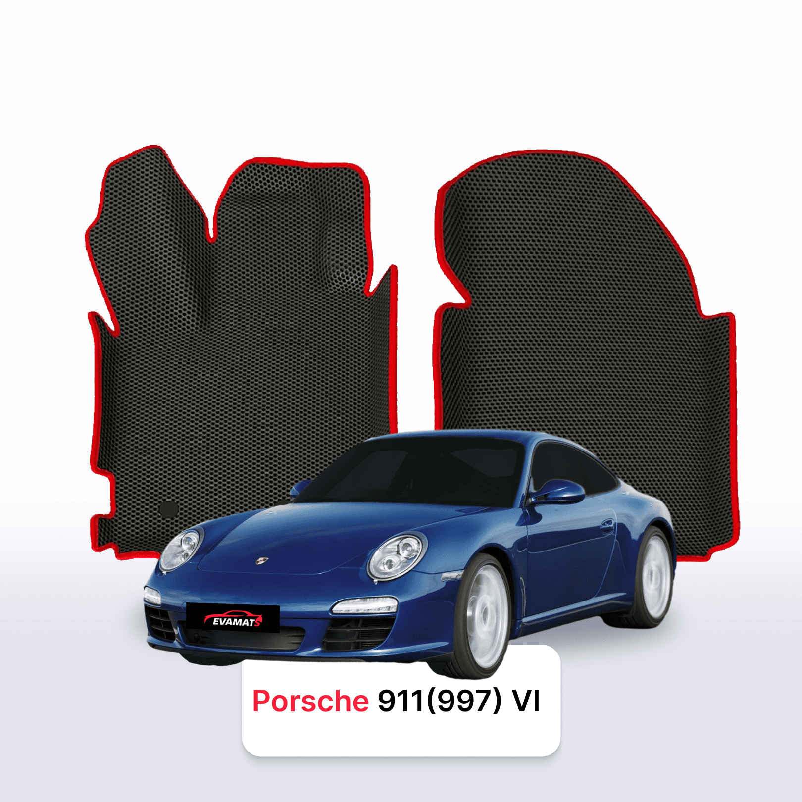 Fußmatten EVA für Porsche 911(997) 6 gen 2004-2012 jahr COUPE