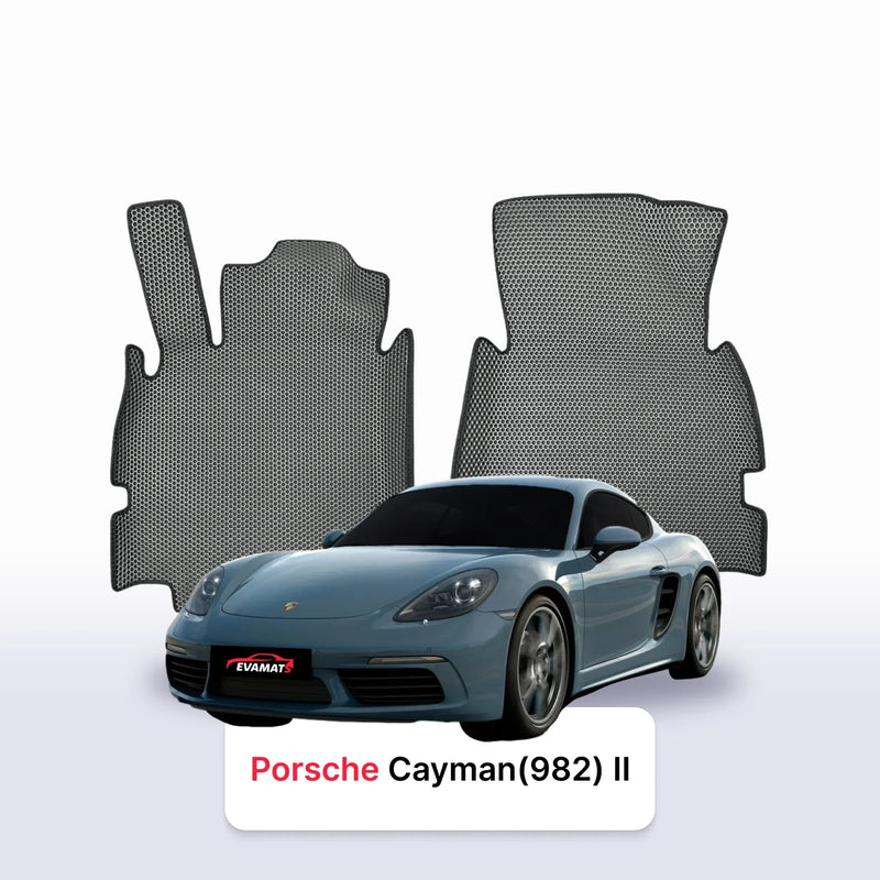 Fußmatten EVA für Porsche Cayman 718 (981/982) 2 gen 2012-2025 Jahr COUPE