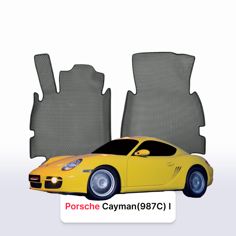 Fußmatten EVA für Porsche Cayman (987C) 1 gen 2005-2012 Jahr COUPE