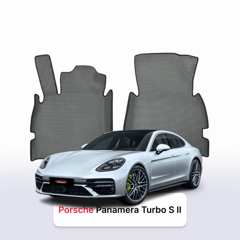 Fußmatten EVA für Porsche Panamera Turbo S 2 gen 2016-2023 Jahr LIFTBACK
