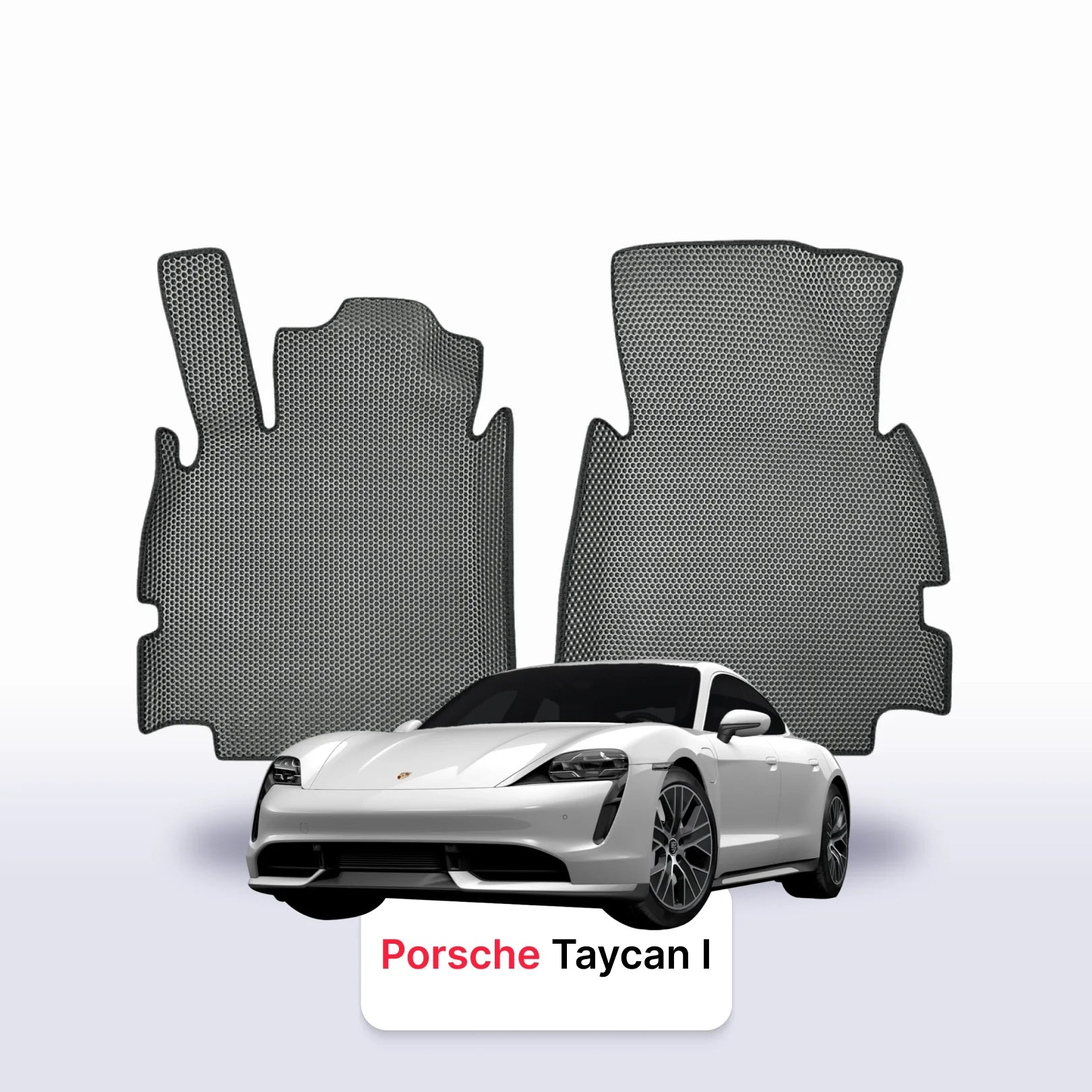 Fußmatten EVA für Porsche Taycan(4S) 1 gen 2019-2028 jahr Elektrisch KOMBI Cross Turismo
