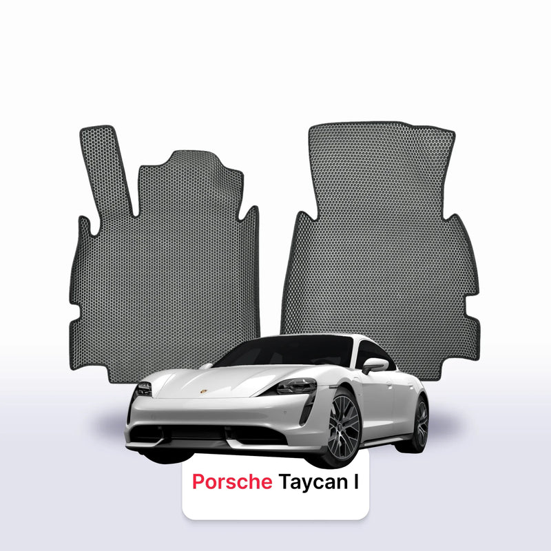Fußmatten EVA für Porsche Taycan(4S) 1 gen 2019-2028 Jahr Elektrisch KOMBI Cross Turismo