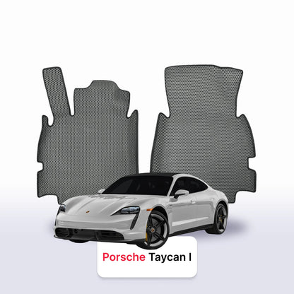 Fußmatten EVA für Porsche Taycan(4S) 1 gen 2019-2028 jahr Elektrisch LIMOUSINE
