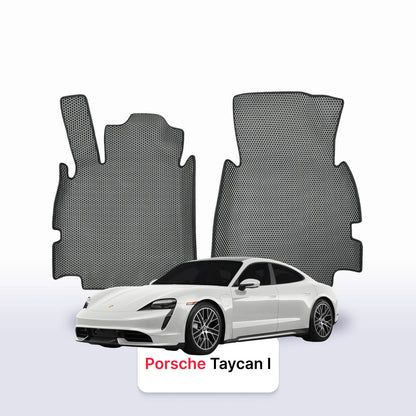 Fußmatten EVA für Porsche Taycan(4S) 1 gen 2019-2028 jahr Elektrisch KOMBI Sport Turismo