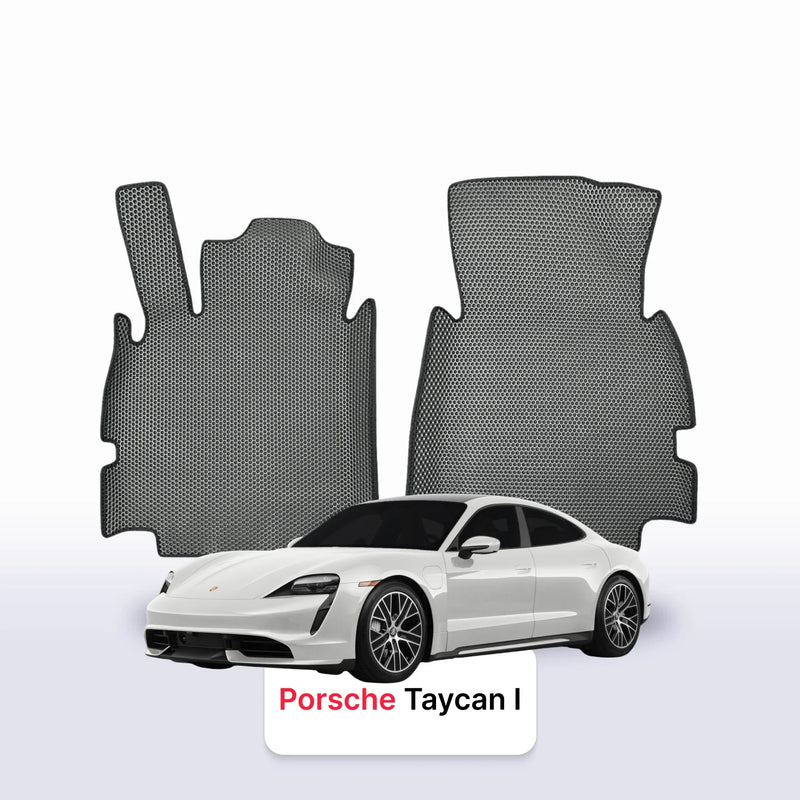 Fußmatten EVA für Porsche Taycan(4S) 1 gen 2019-2028 Jahr Elektrisch KOMBI Sport Turismo