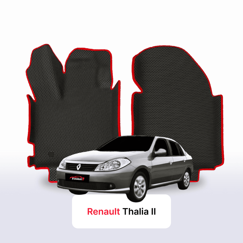 Fußmatten EVA für Renault Thalia 2 gen 2008-2012 jahr LIMOUSINE
