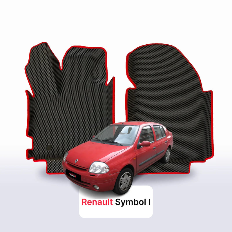 Fußmatten EVA für Renault Symbol 1 gen 2002-2008 jahr LIMOUSINE
