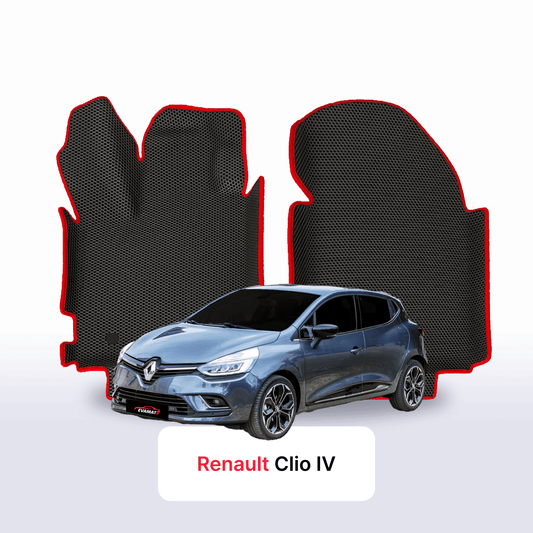 Fußmatten EVA für Renault Clio 4 gen 2012-2019 Jahr SCHRÄGHECK 5-Türer