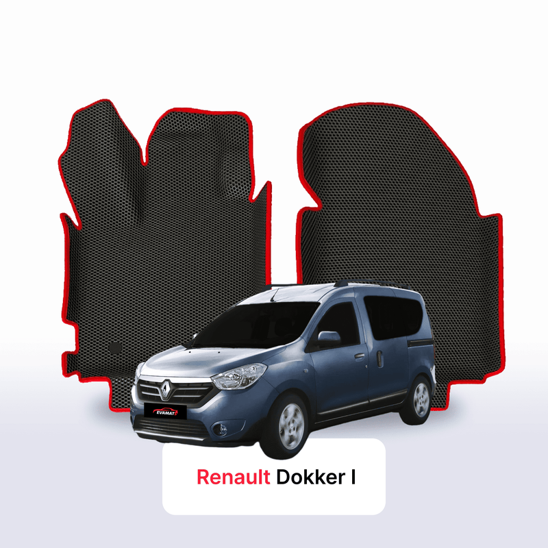 Fußmatten EVA für Renault Dokker 1 gen 2012-2023 jahr MINIVAN