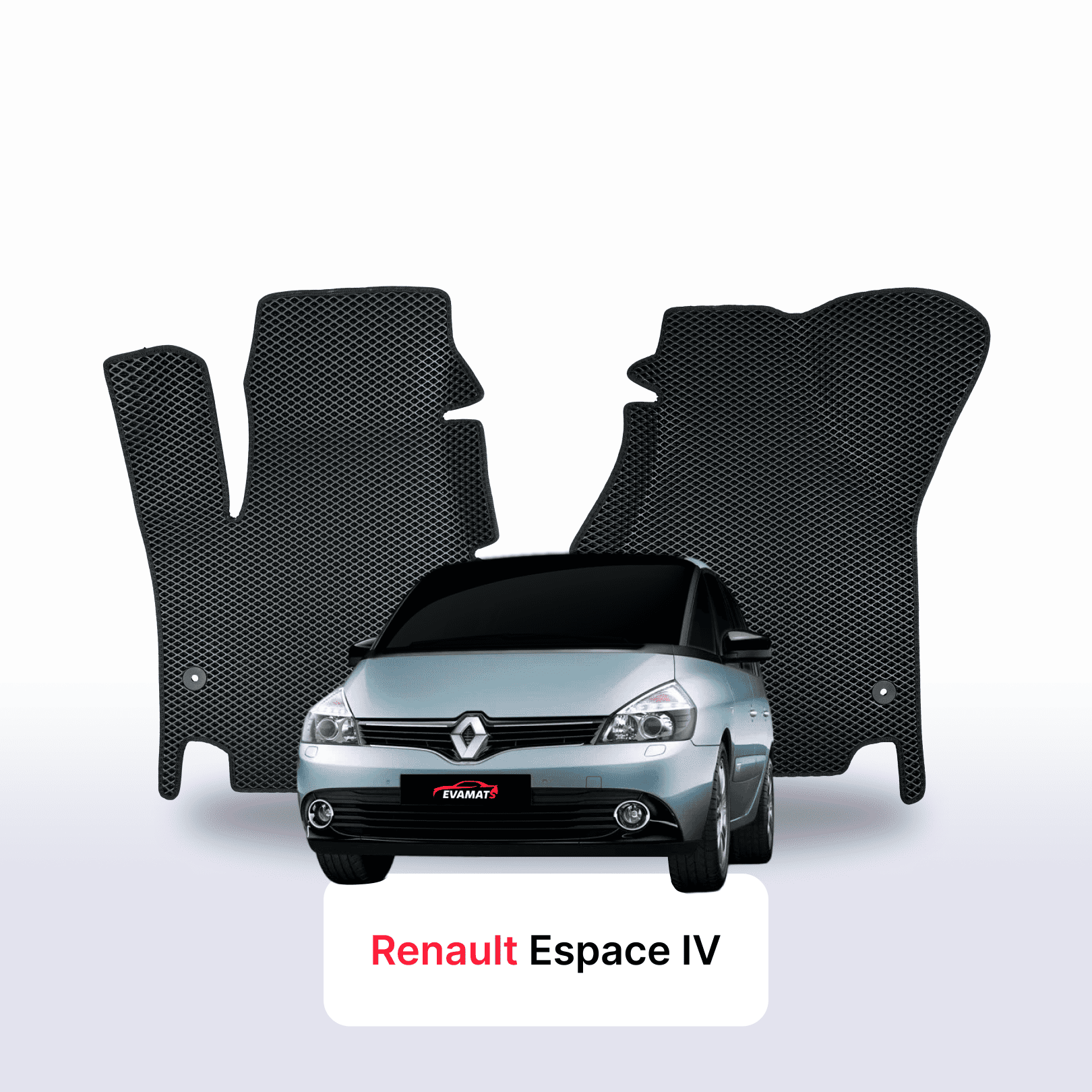Fußmatten EVA für Renault Espace 4 gen 2002-2014 jahr MINIVAN