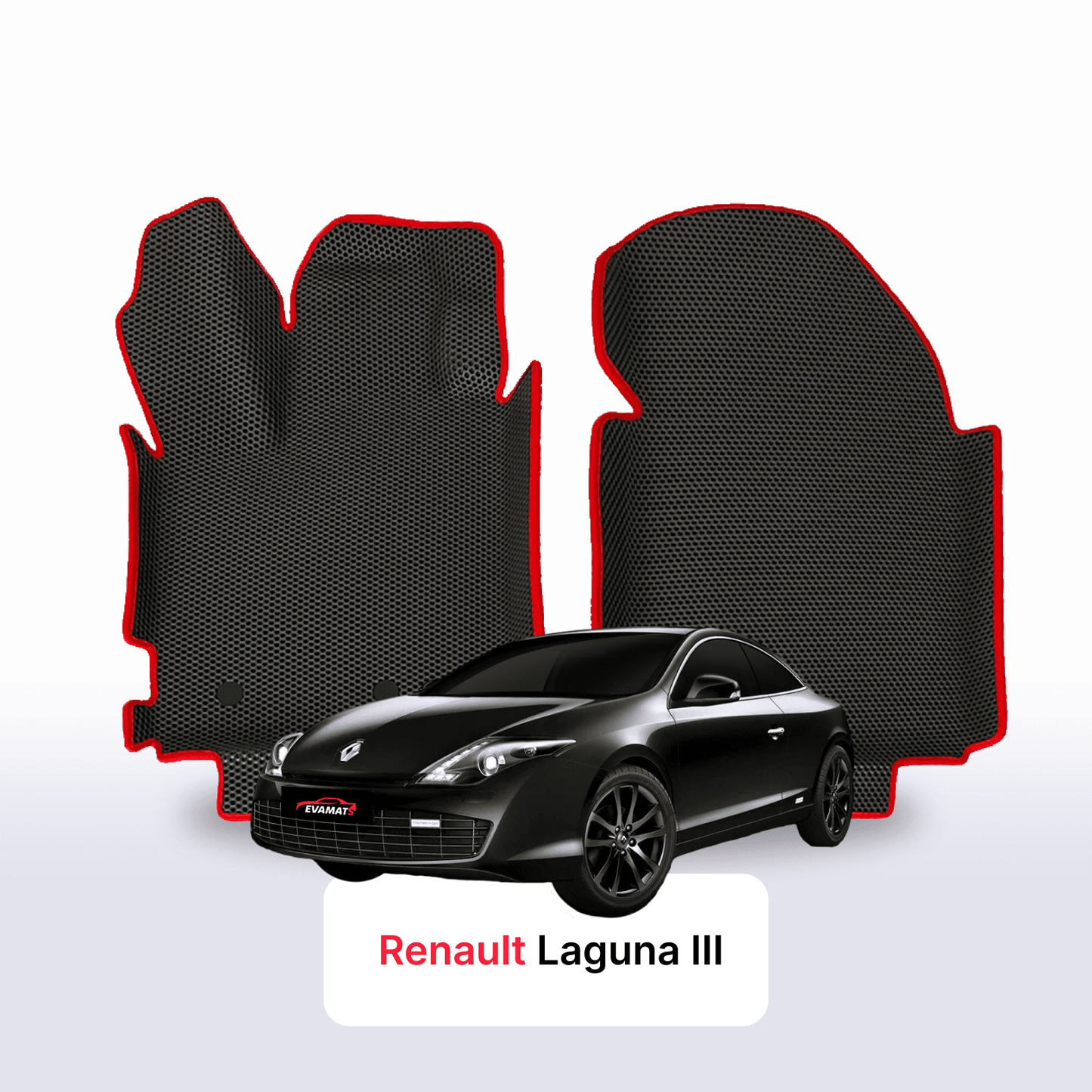 Fußmatten EVA für Renault Laguna 3 gen 2007-2015 jahr COUPE