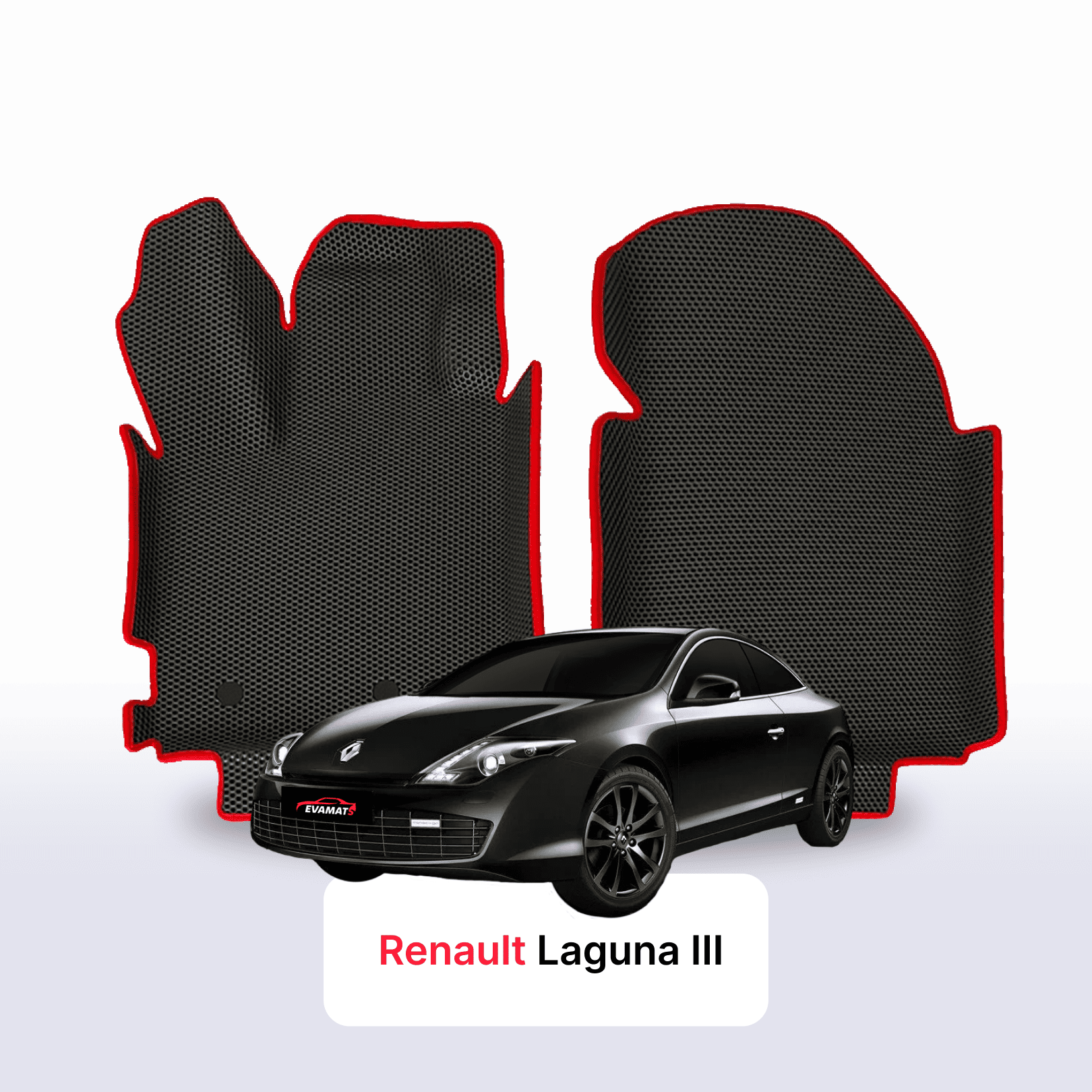 Fußmatten EVA für Renault Laguna 3 gen 2007-2015 jahr COUPE