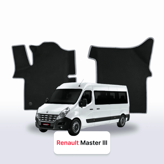 Fußmatten EVA für Renault Master vor-facelift 3 gen 2010-2019 jahr MINIVAN