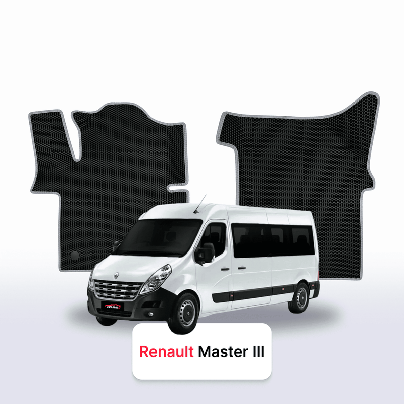 Fußmatten EVA für Renault Master vor-facelift 3 gen 2010-2019 jahr MINIVAN