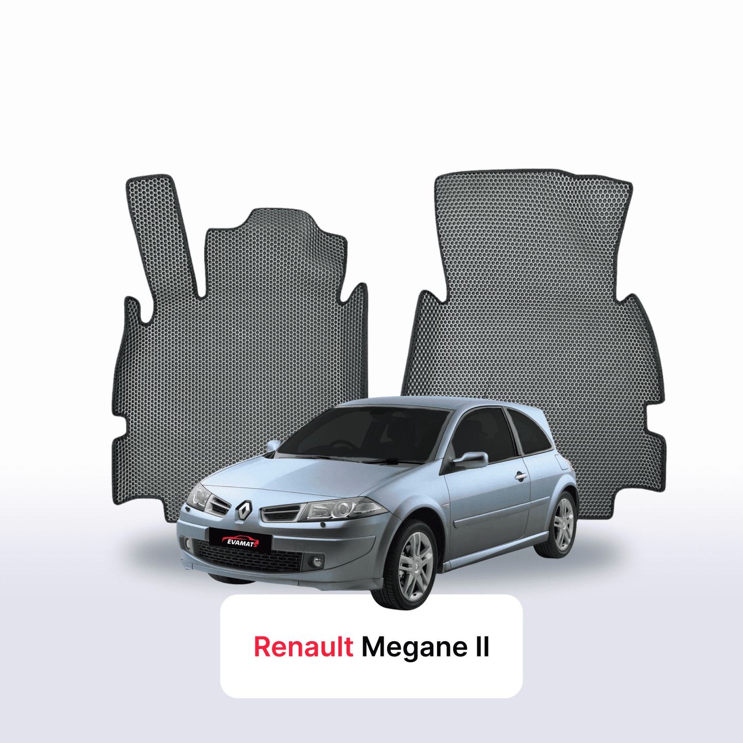 Fußmatten EVA für Renault Megane 2 gen 2002-2009 jahr SCHÄGHECK 3 türer