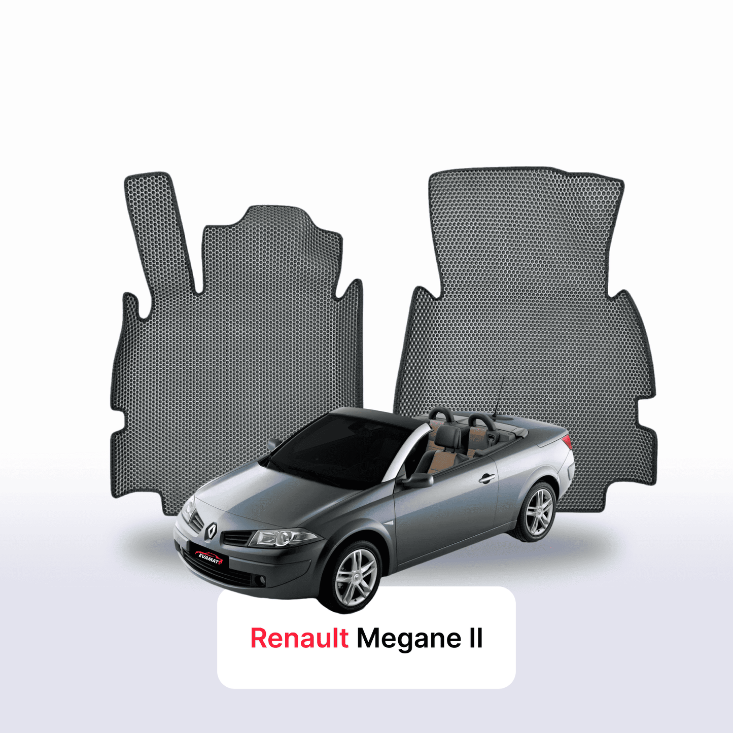 Fußmatten EVA für Renault Megane 2 gen 2002-2009 jahr CABRIO