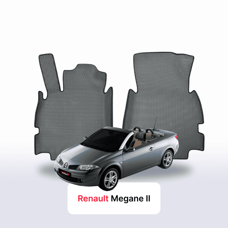 Fußmatten EVA für Renault Megane 2 gen 2002-2009 jahr CABRIO