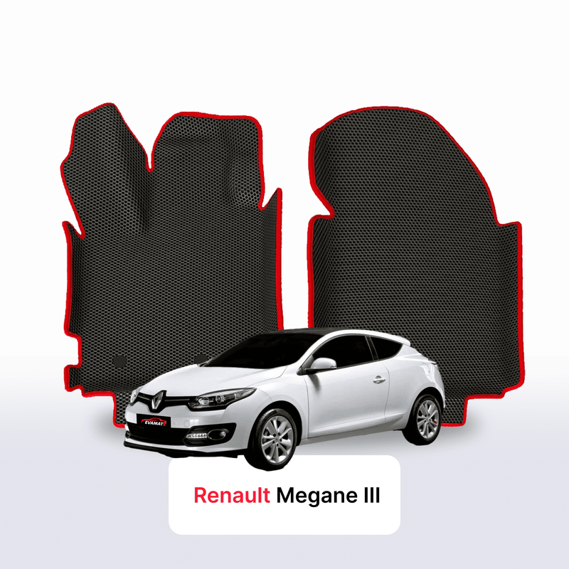 Fußmatten EVA für Renault Megane 3 gen 2008-2016 jahr SCHÄGHECK 3 türer