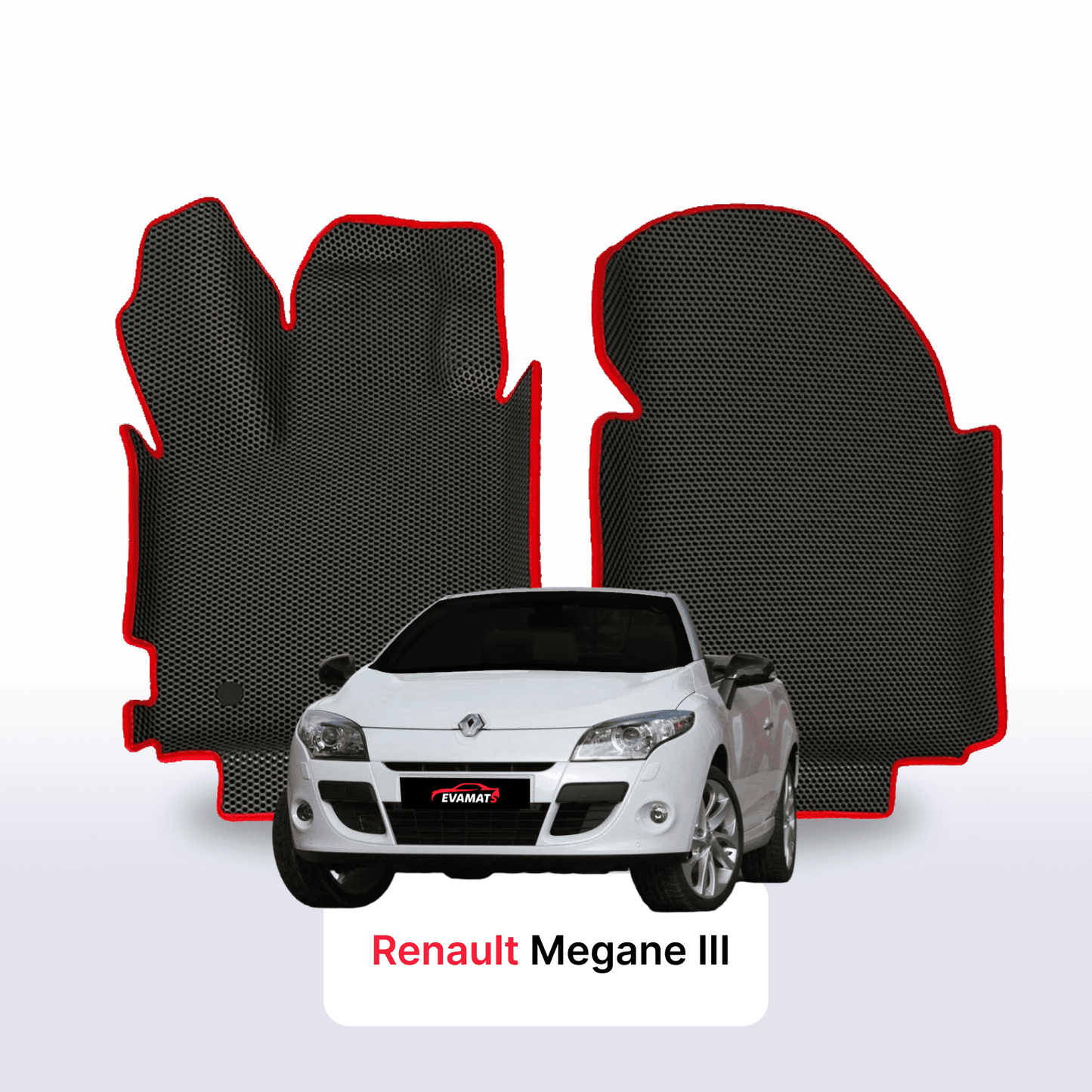Fußmatten EVA für Renault Megane 3 gen 2008-2016 jahr CABRIO