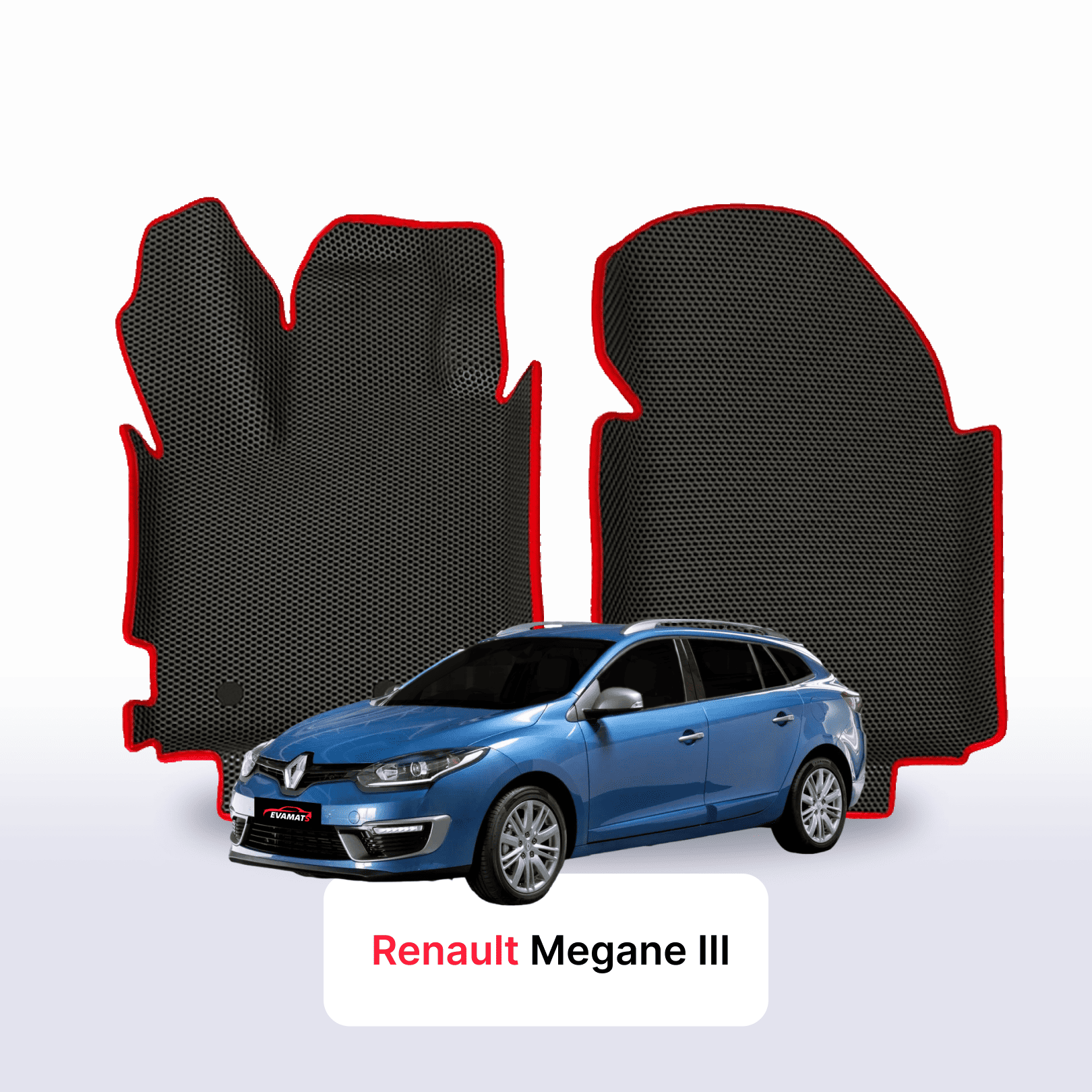 Fußmatten EVA für Renault Megane 3 gen 2008-2016 jahr KOMBI