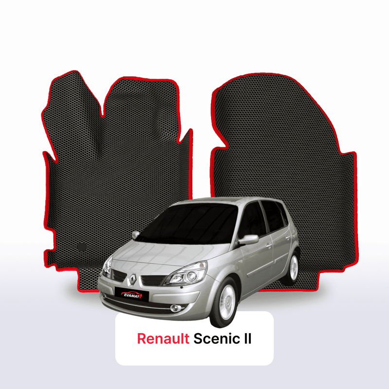 Fußmatten EVA für Renault Scenic 2 gen 2003-2009 jahr MINIVAN