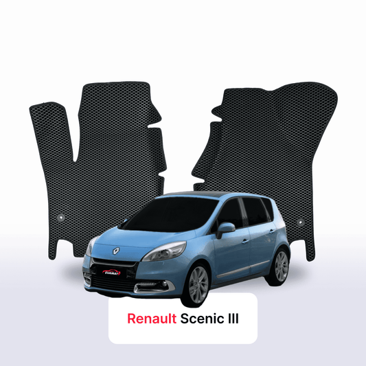 Fußmatten EVA für Renault Scenic 3 gen 2009-2016 jahr MINIVAN
