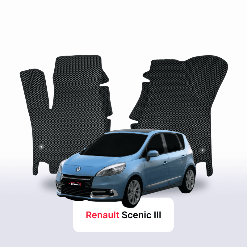 Fußmatten EVA für Renault Scenic 3 gen 2009-2016 jahr MINIVAN