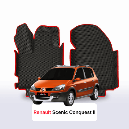 Fußmatten EVA für Renault Scenic Conquest 2 gen 2006-2009 jahr MINIVAN