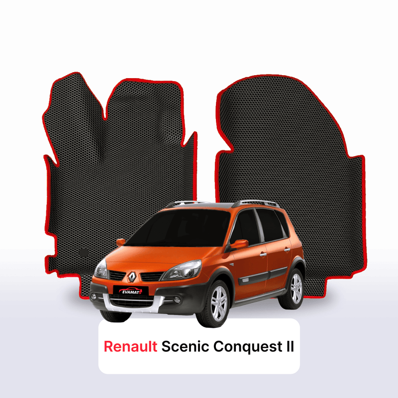 Fußmatten EVA für Renault Scenic Conquest 2 gen 2006-2009 jahr MINIVAN