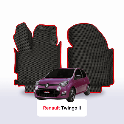 Fußmatten EVA für Renault Twingo 2 gen 2007-2014 jahr SCHÄGHECK 3 türer
