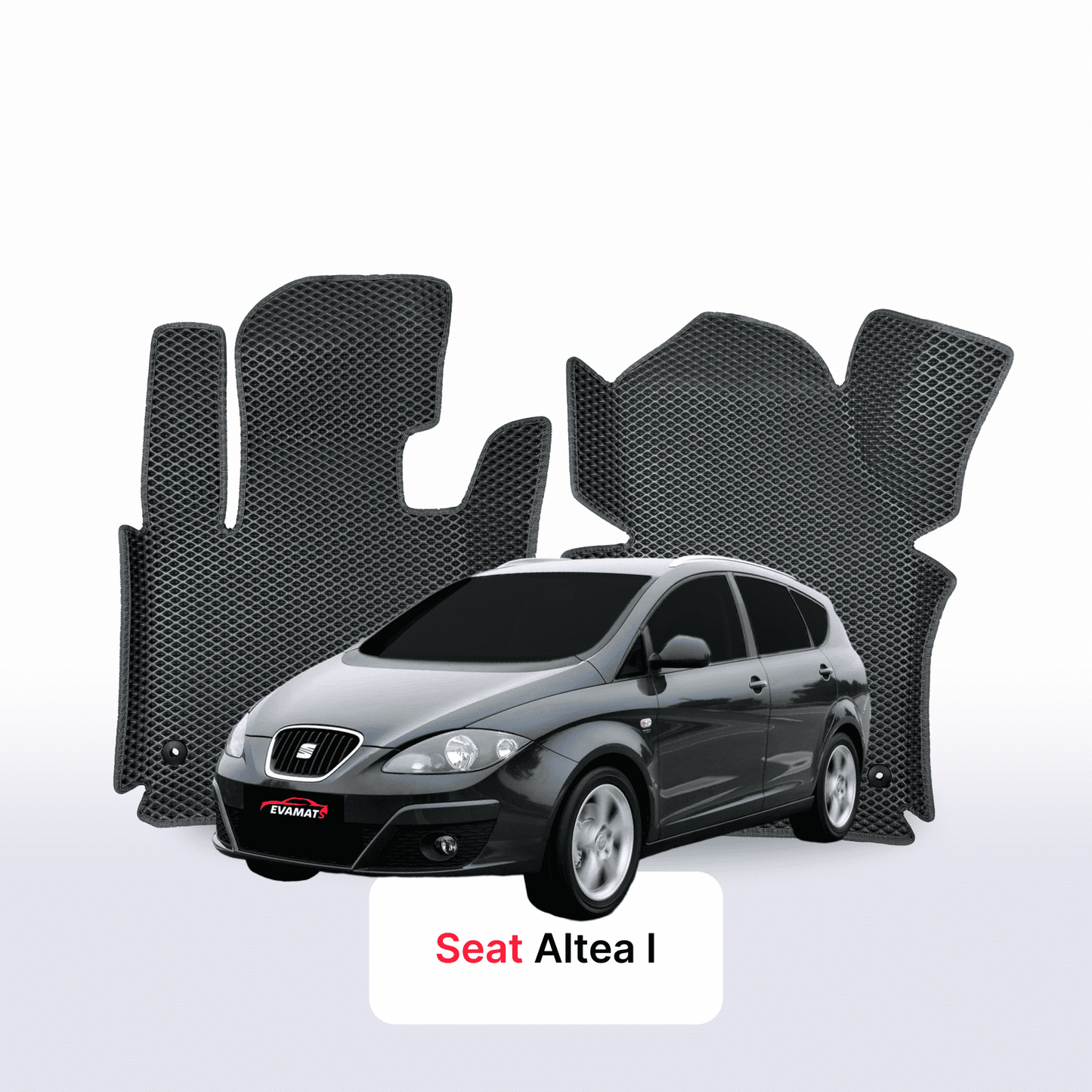 Fußmatten EVA für SEAT Altea 1 gen 2004-2015 jahr MINIVAN XL