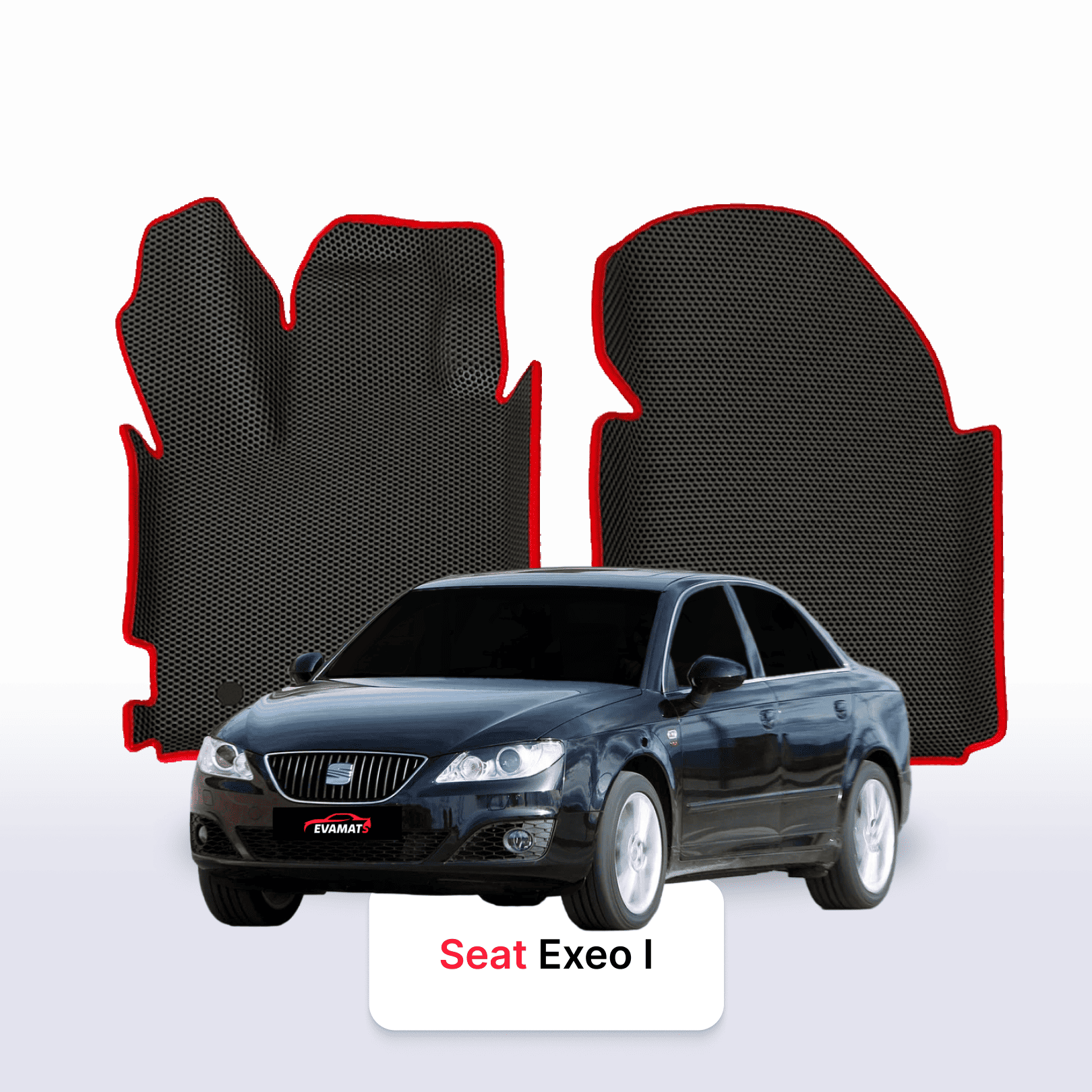 Fußmatten EVA für SEAT Exeo 1 gen 2008-2013 jahr LIMOUSINE