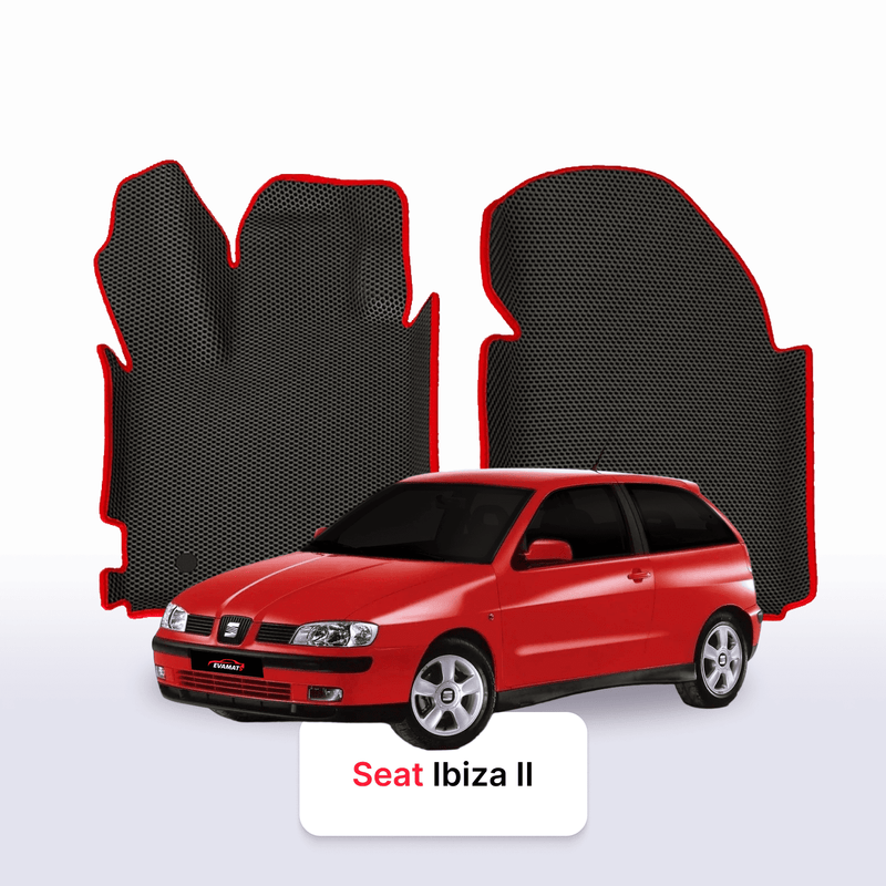 Fußmatten EVA für SEAT Ibiza 2 gen 1993-2002 jahr SCHÄGHECK 3 türer
