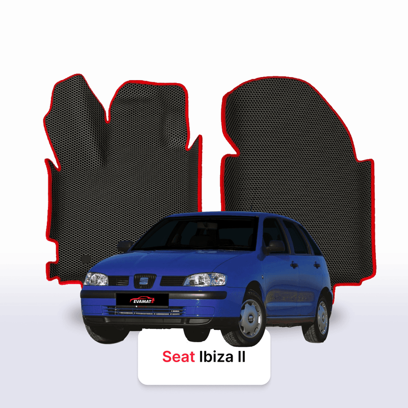 Fußmatten EVA für SEAT Ibiza 2 gen 1993-2002 jahr SCHÄGHECK 5 türer