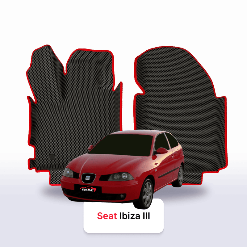 Fußmatten EVA für SEAT Ibiza 3 gen 2001-2008 jahr SCHÄGHECK 3 türer