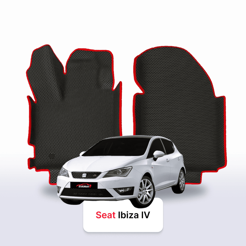 Fußmatten EVA für SEAT Ibiza 4 gen 2008-2017 jahr SCHÄGHECK 5 türer