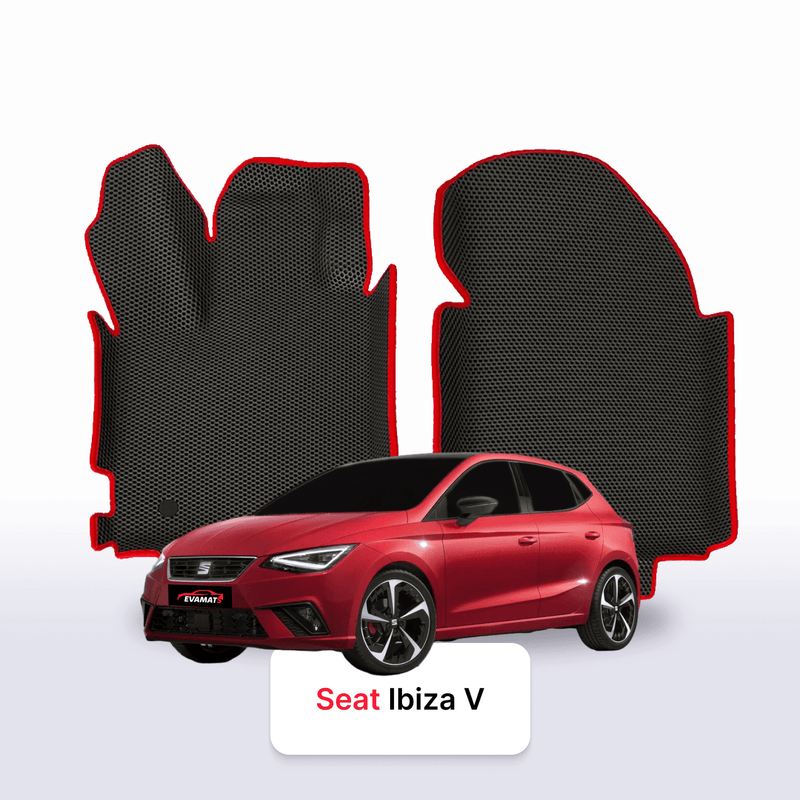 Fußmatten EVA für SEAT Ibiza 5 gen 2017-2028 jahr SCHÄGHECK 5 türer