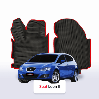 Fußmatten EVA für SEAT Leon 2 gen 2005-2012 jahr SCHÄGHECK 5 türer