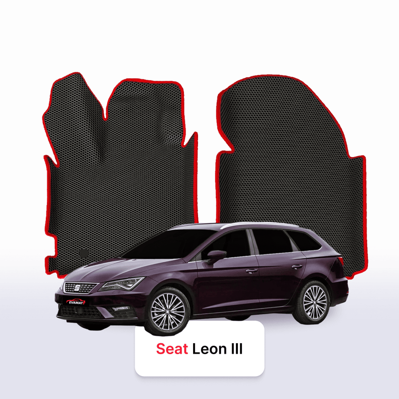 Fußmatten EVA für SEAT Leon 3 gen 2012-2020 jahr KOMBI