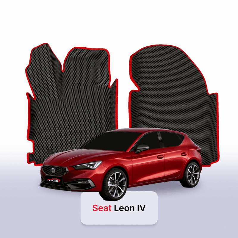 Fußmatten EVA für SEAT Leon 4 gen 2020-2028 jahr SCHÄGHECK 5 türer