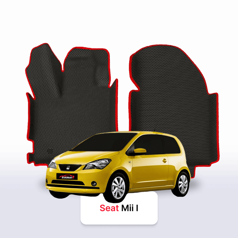 Fußmatten EVA für SEAT Mii 1 gen 2011-2019 jahr SCHÄGHECK 3 türer